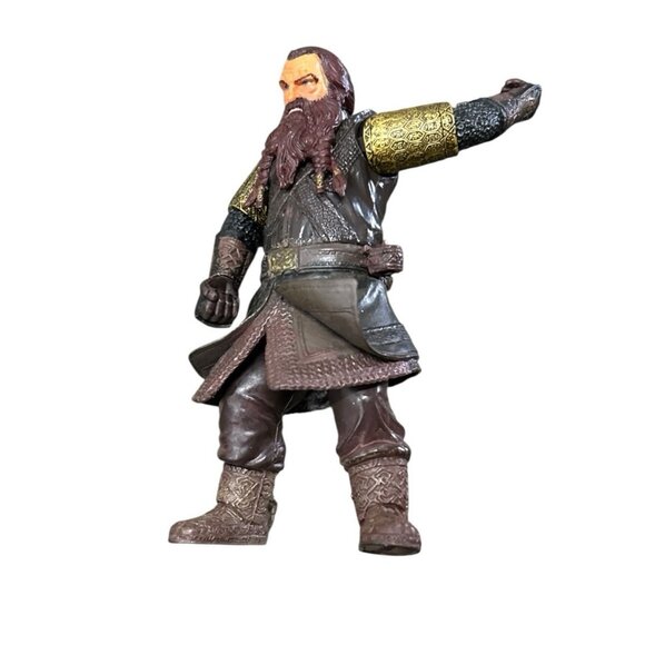 Lord of The Rings Action Figures Lot Of 15 Weapons  LOTR Marvel 2002 Horses - Picture 6 of 16